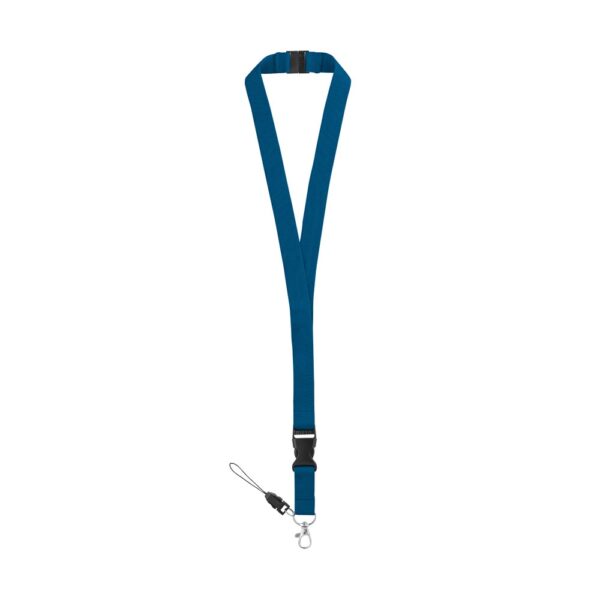 MURRAY. Polyester lanyard with metal carabiner