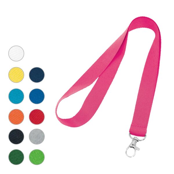 LARIAT. Polyester lanyard
