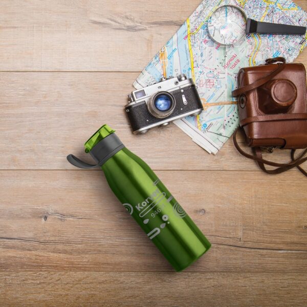 KORVER. Aluminium 650 mL sports bottle