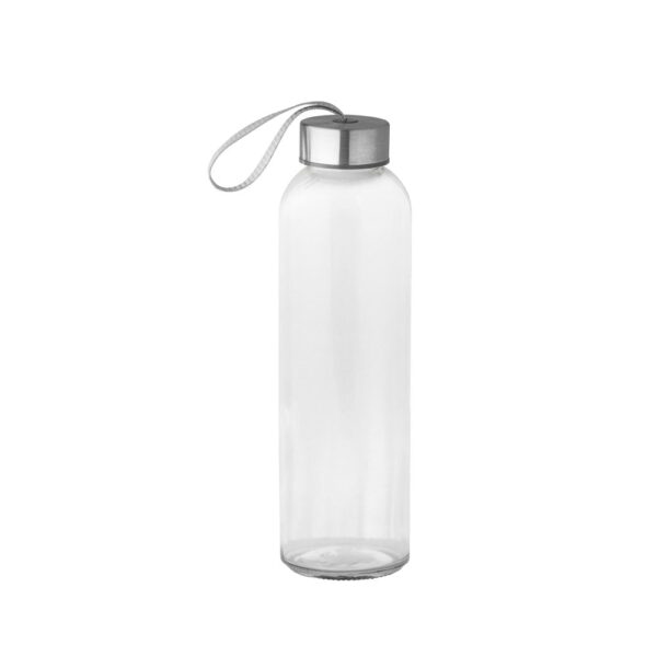 RAISE. Glass and stainless steel Sport bottle 520 mL