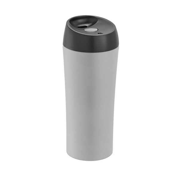 MONARDA. Stainless steel and PP travel cup 470 mL