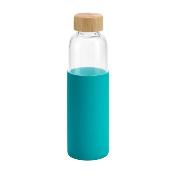 94699_124 DAKAR. Bamboo and borosilicate glass bottle 600 mL