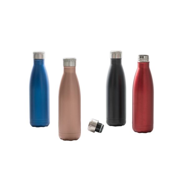 SHOW SATIN. Stainless steel bottle 500 mL
