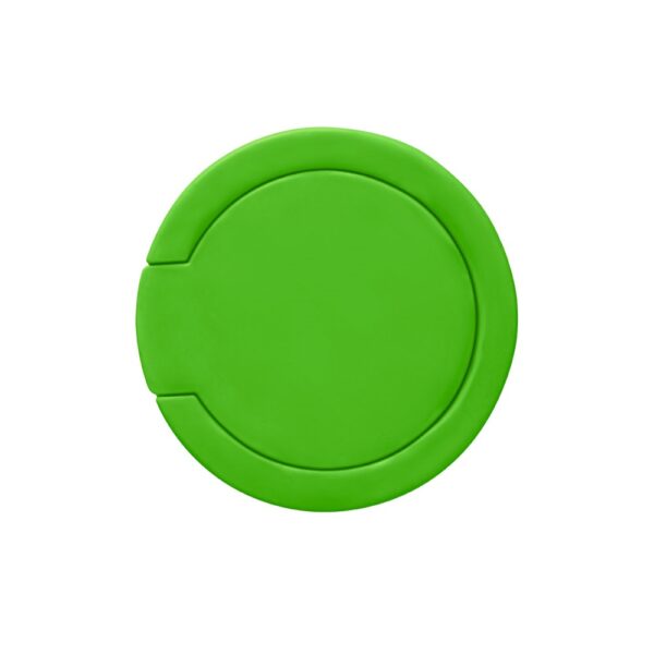 QUINTANA. Glass sports bottle with PP cap 390 mL