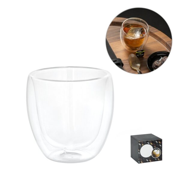AMERICANO. Borosilicate glass cup 220 mL