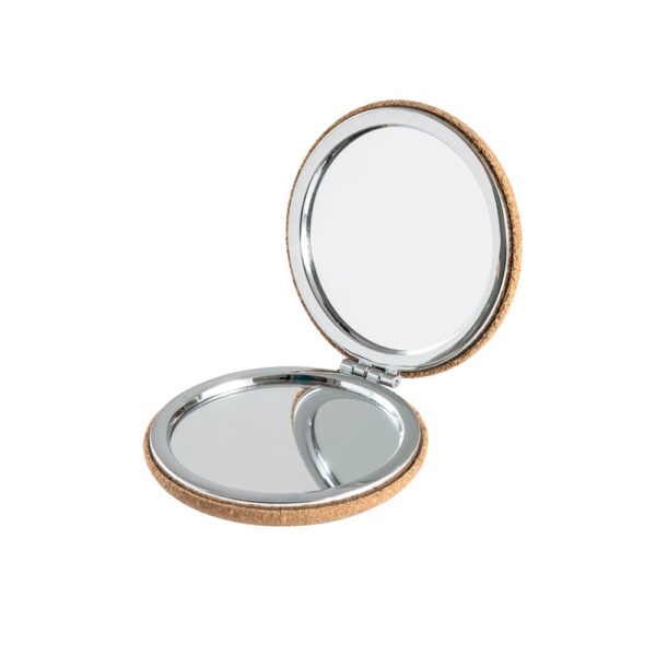 94898_160-c TILBURY. Folding cosmetic mirror in cork