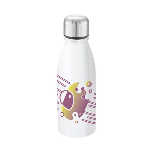 BILLY. Sublimation aluminium bottle and stainless steel cap 500 mL