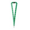 94973_set DOVER. SET Lanyard SUBLIMATION Long II (20 mm) in recycled polyester (100% rPET) with Hook Trigger Snap 20 mm and safety lock