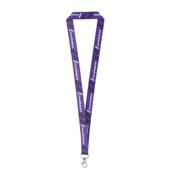94974_set WINDSOR. SET Lanyard SUBLIMATION Long II (20 mm) in recycled polyester (100% rPET) with Hook Trigger Snap 20 mm