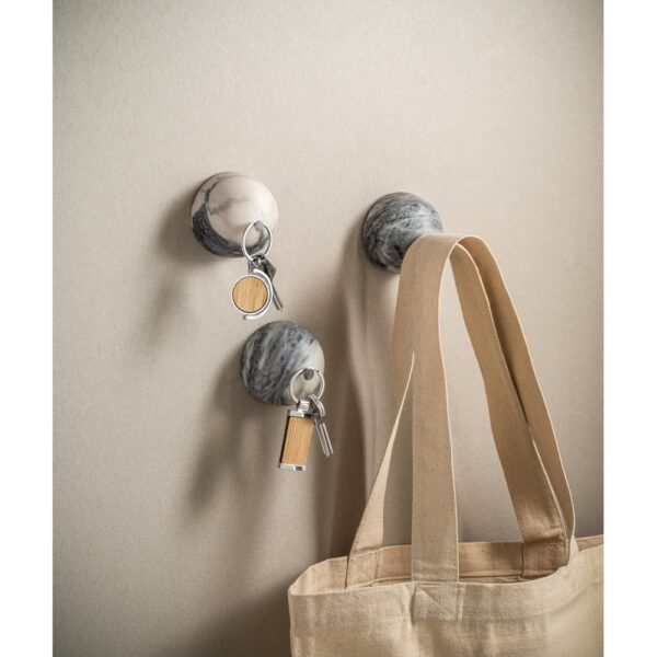 HOMER. Rectangular bamboo keyring