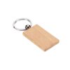 95091_160 STEWIE. Rectangular keyring in beech wood