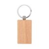95091_160-a STEWIE. Rectangular keyring in beech wood