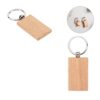 95091_set STEWIE. Rectangular keyring in beech wood