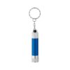 RE-LERGAN. Aluminium keyring (92% recycled) with 3-light LED torch