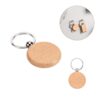 95094_set STEWIE ROUND. Round keyring in beech wood