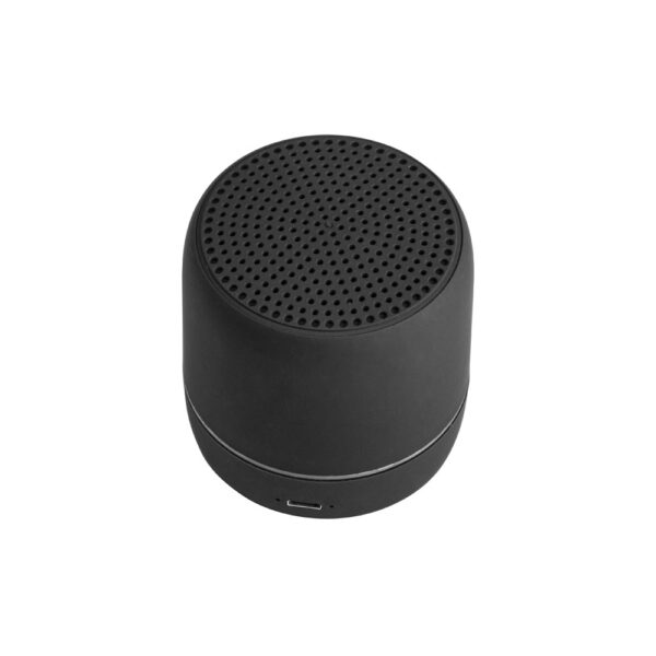 TURING. Portable 3W speaker with 4 hours of battery life on recycled ABS (100% rABS)