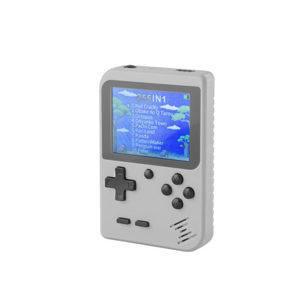 BOWSER. Portable games console with 256 classic games