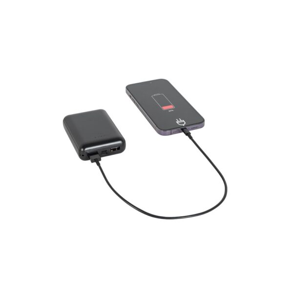 LEAKEY 10. Power bank 10'000 mAh in recycled ABS (100% rABS)