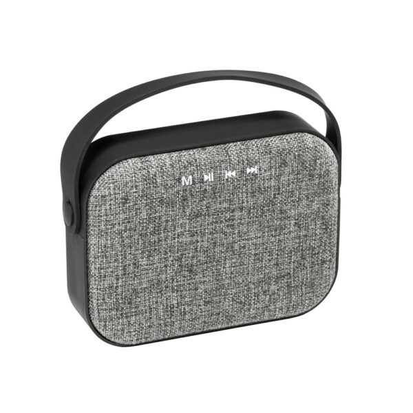 TEDS. Portable 6W speaker with 4h battery life in ABS