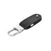 BRAGG 8GB. USB memory with 8GB in PU and with carabiner clip