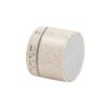 RE-LINEU. 3W portable speaker with 4h30m battery life in straw fibre and recycled ABS (100% rABS)