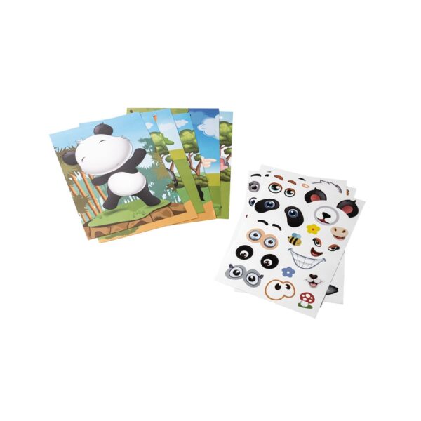 MADAGASCAR. Sticker set with six sheets