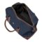 Travel bag Button Navy & Brown