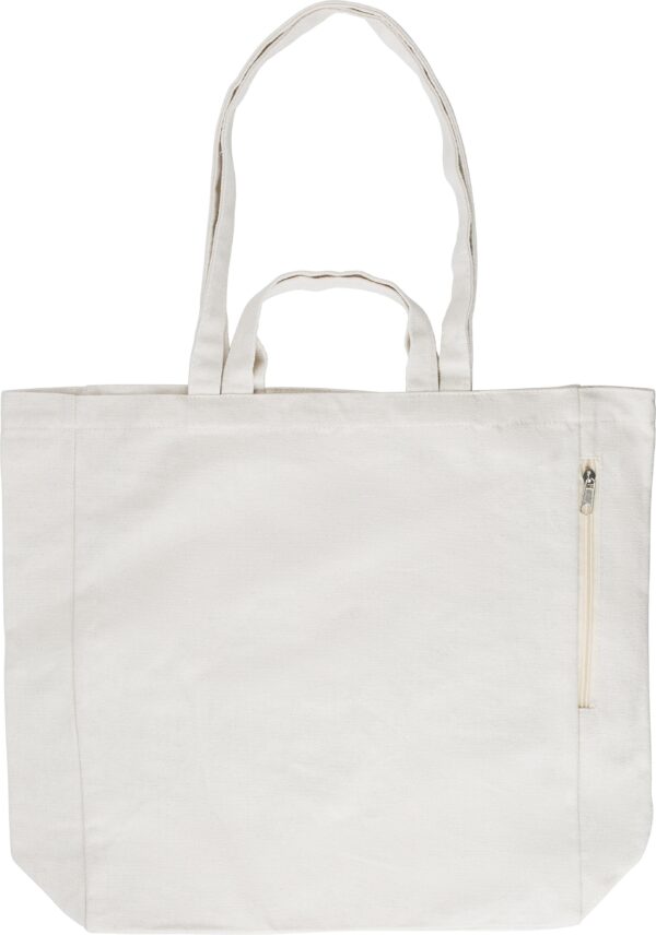 Recycled cotton shopping bag Bennett