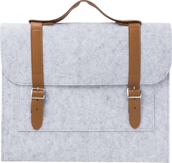 impr_1023476 rPET felt document bag Amelia