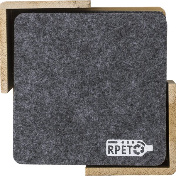rPET felt coaster set Lawrence