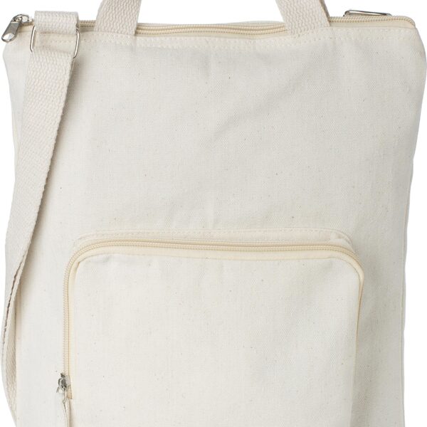 Cotton (340 g/m2) laptop bag Iker