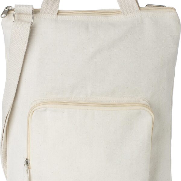 Cotton (340 g/m2) laptop bag Iker