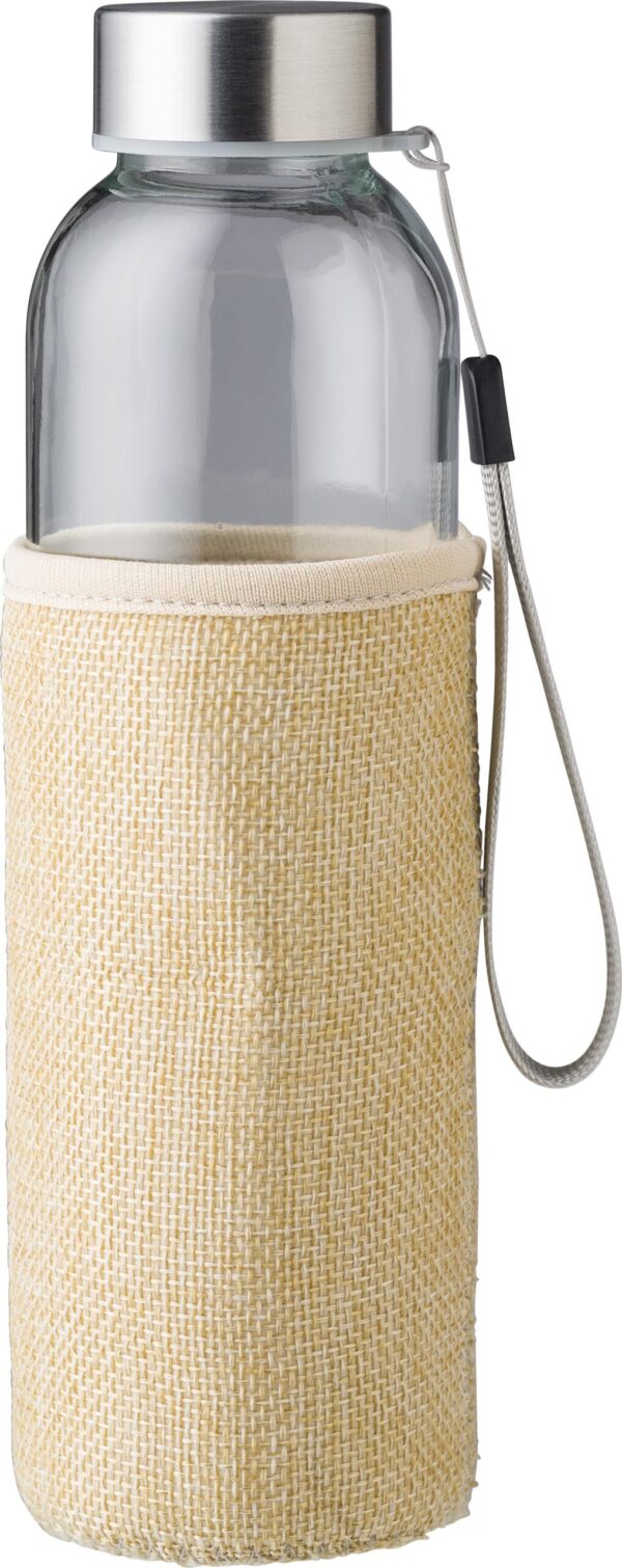impr_1048091 Glass drinking bottle (500 ml) Kaydence