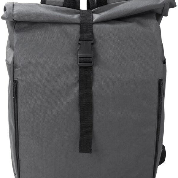 rPET polyester (600D) rolltop backpack Evie