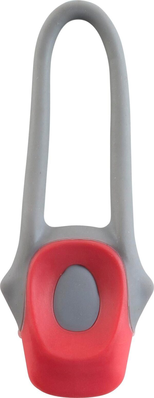 Plastic and silicone bicycle light Abigail