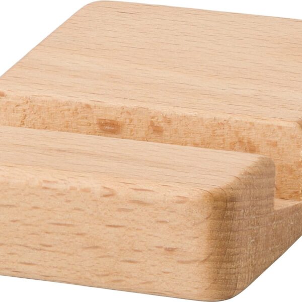 Rubberwood phone holder Nyla