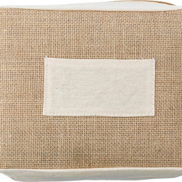 Jute toiletry  bag Julian