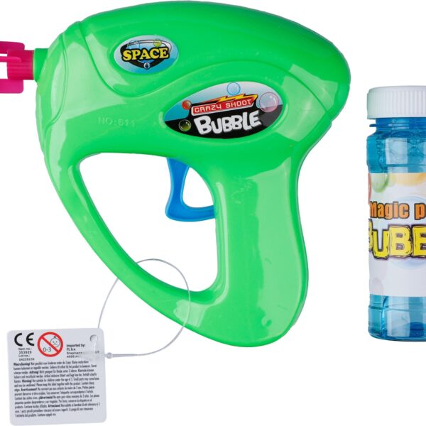 Plastic bubble gun Hallie