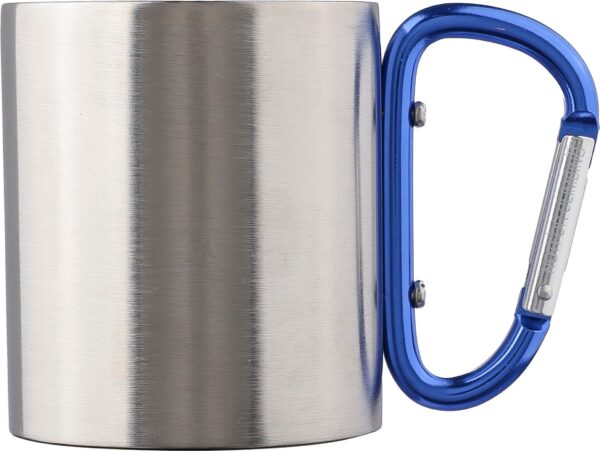 Stainless steel double walled mug Nella