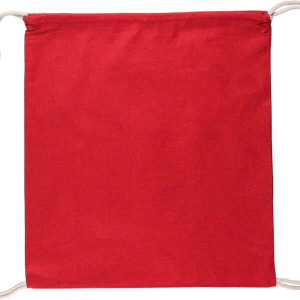 Cotton (140 gsm) drawstring backpack Bridget