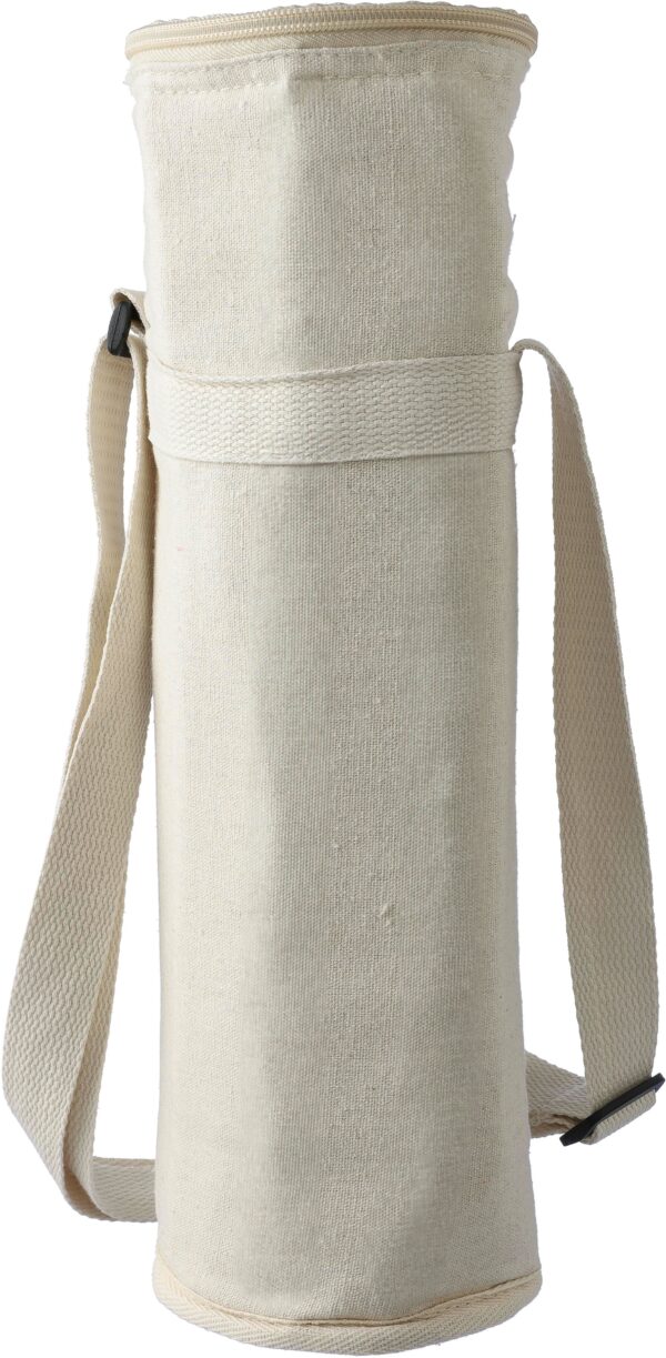 Recycled cotton (270 gsm) bottle cooler bag Eugene