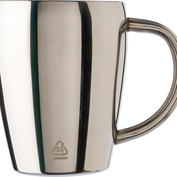 Recycled  stainless steel double walled mugs Naya