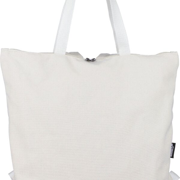 Recycled polycotton (330 gsm) tote backpack Osric