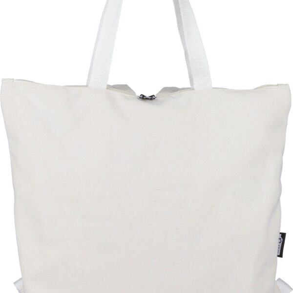 Recycled polycotton (330 gsm) tote backpack Osric