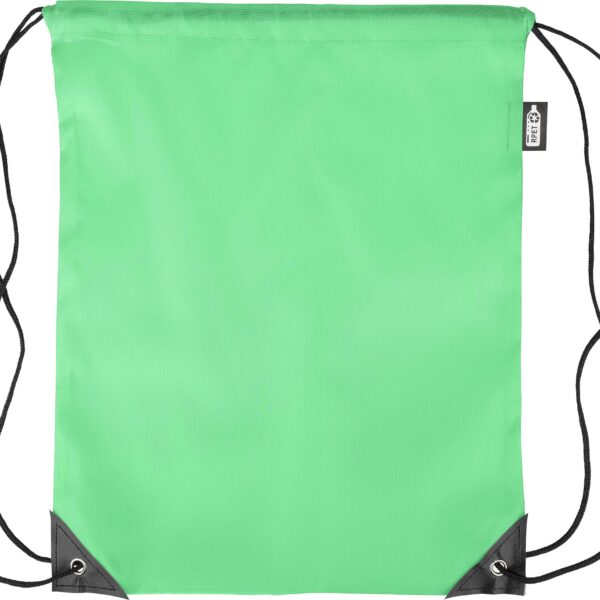 Recycled rPET polyester (210D) drawstring backpack Enrique