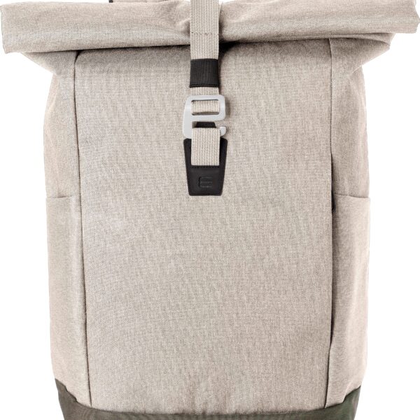 Polyester (600D) roll-top backpack Oberon