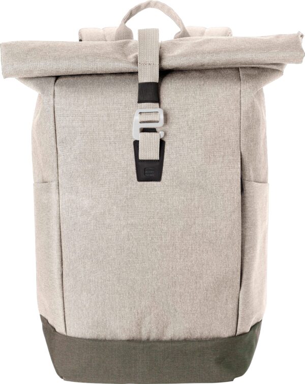 impr_1344355 Polyester (600D) roll-top backpack Oberon