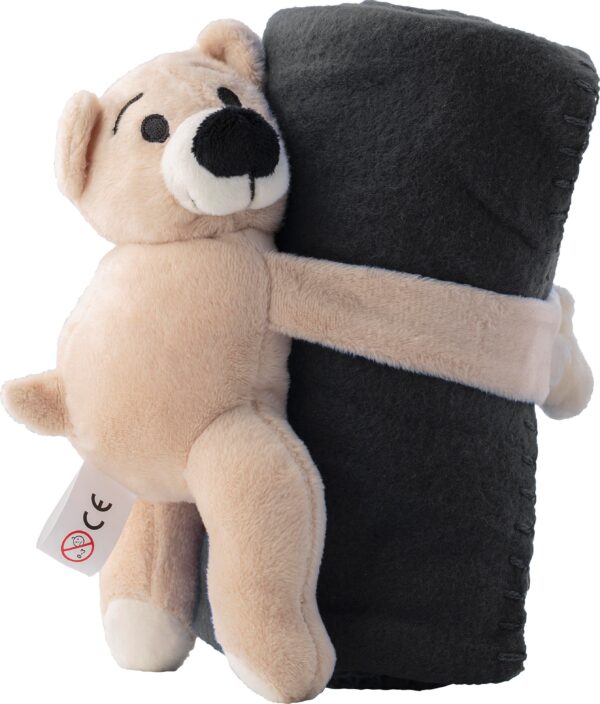 Plush toy bear with fleece blanket Owen