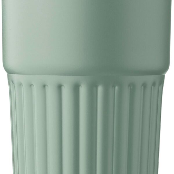 Recycled stainless steel double-walled drinking mug (500 ml) Kael