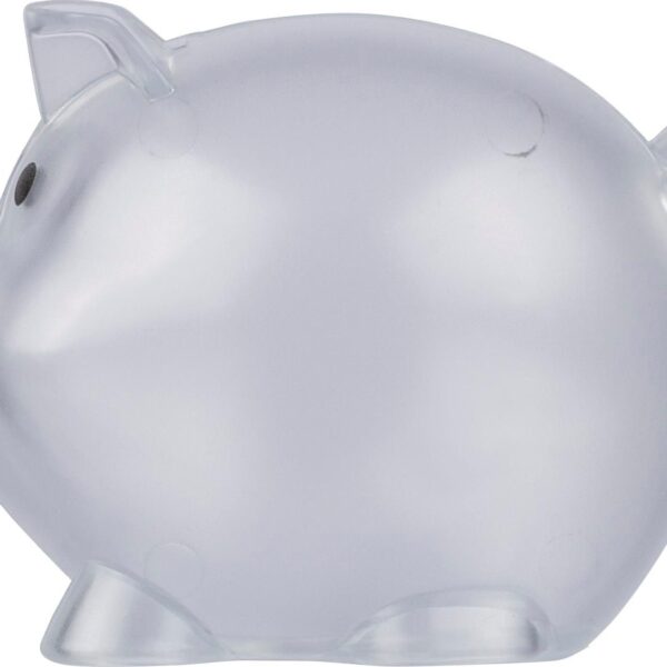 Recycled PS plastic piggy bank Vivi